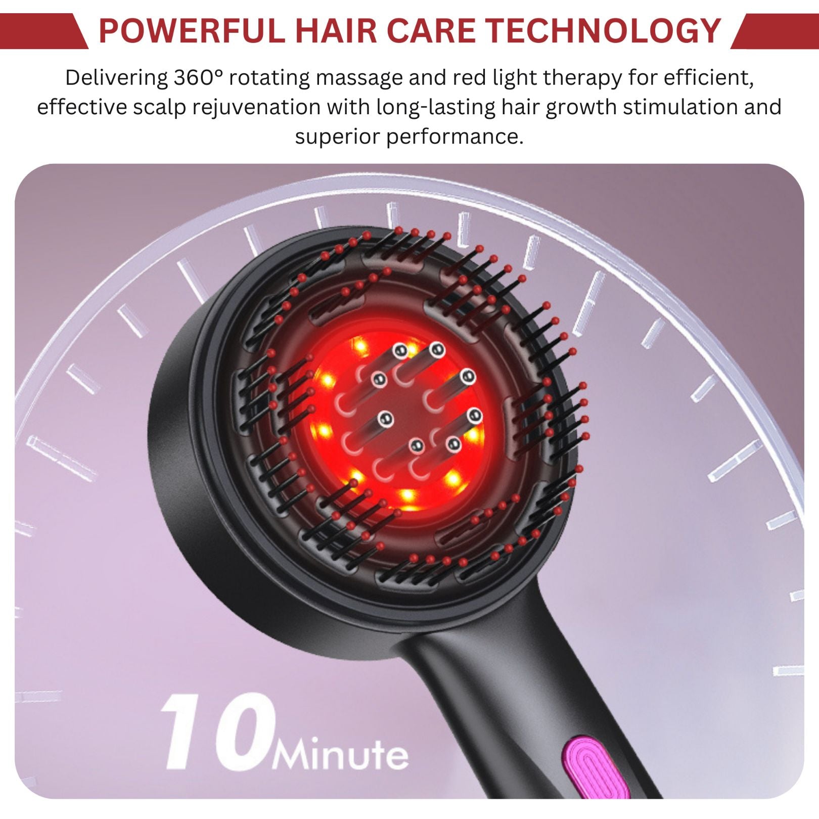 CURLSOME™ 6 IN 1 SCALP THERAPY COMB – RED LIGHT, MASSAGE & SERUM INFUSER